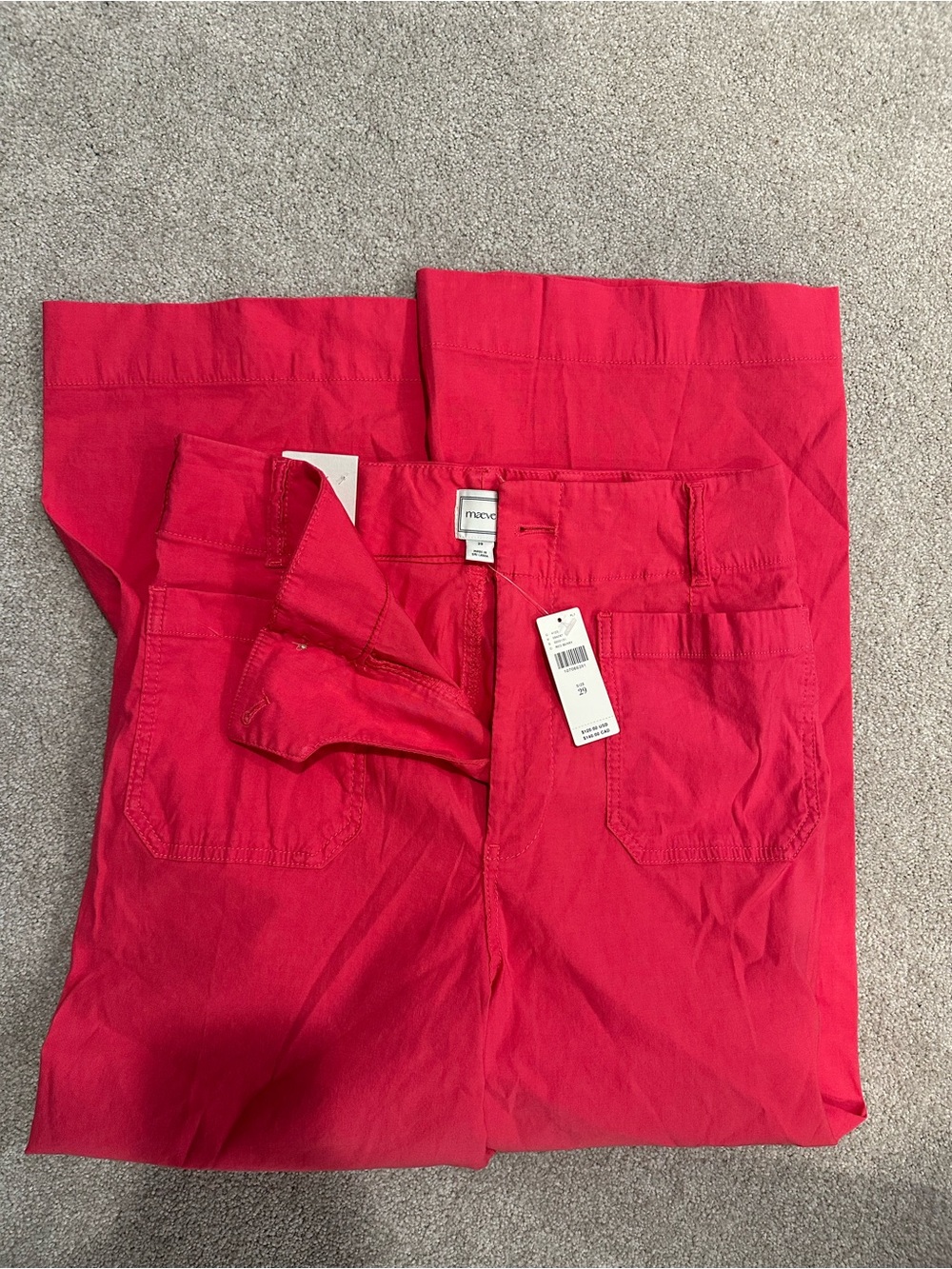 Maeve Colette Wide Leg Crop Pants - Picture 4 of 6